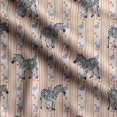 thumbnail image 1 of Soimoi Animals Printed,Cuddle Minky Fabric, Sewing Fabric by The Yard 56 Inch Wide,Decorative Plush Soft Fabric, Baby Garments, Toys and Blankets, Orange, 1 of 5