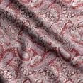 thumbnail image 1 of Soimoi Asian Paisley Print, Velvet Fabric, Decor Sewing Fabric by The Yard 54 Inch Wide,Decorative Fabric for Upholstery and Home Accents, Rose Pink, 1 of 5