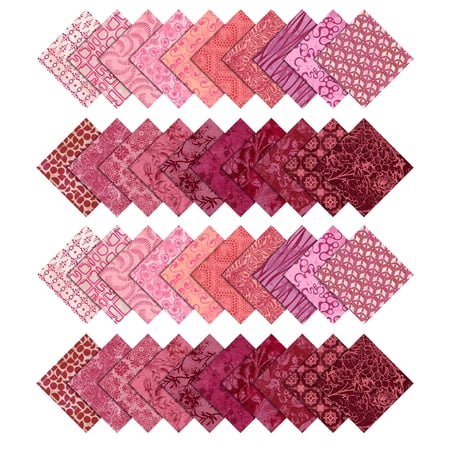 Soimoi Batik Print Precut 5-inch Cotton Fabric Quilting Squares Charm Pack DIY Patchwork Sewing Craft