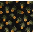 thumbnail image 1 of Soimoi Black Cotton Cambric Fabric Pine Fruits Print Sewing Fabric Yard 56 Inch Wide, 1 of 7