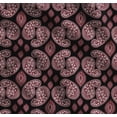 thumbnail image 1 of Soimoi Black Cotton Poplin Fabric Maroon Paisley Print Sewing Fabric Yard 56 Inch Wide, 1 of 7