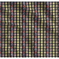 thumbnail image 1 of Soimoi Black Cotton Voile Fabric Mix Fruits Print Fabric by the Yard 56 Inch Wide, 1 of 7