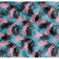 thumbnail image 1 of Soimoi Blue Cotton Cambric Fabric Bunny Rabbit Animal Printed Fabric 1 Yard 56 Inch Wide, 1 of 7