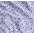 thumbnail image 1 of Soimoi Blue Cotton Cambric Fabric Orchid Floral Fabric Prints By Yard 42 Inch Wide, 1 of 7