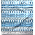 thumbnail image 1 of Soimoi Blue Cotton Voile Fabric Tribal African Print Fabric by the Yard 56 Inch Wide, 1 of 1