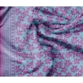 thumbnail image 1 of Soimoi Blue Fabric - By the Yard - 42 Inch Wide - Floral Panel Fabric - Timeless Elegance with a Stunning Floral Panel Design Printed Fabric, 1 of 6