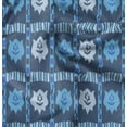 thumbnail image 1 of Soimoi Blue Fabric - By the Yard - 54 Inch Wide - Ikat Fabric - Elegant and Traditional Patterns for Stylish Creations Printed Fabric, 1 of 6