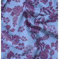 thumbnail image 1 of Soimoi Blue Fabric - By the Yard - 56 Inch Wide - Leaves Tropical - Verdant Canopy: A Tapestry of Tropical Leaves Printed Fabric, 1 of 6