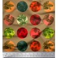 thumbnail image 1 of Soimoi Blue Rayon Fabric Crystal Stone Geometric Print Fabric by Yard 42 Inch Wide, 1 of 3