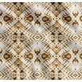 thumbnail image 1 of Soimoi Brown Cotton Poplin Fabric Animals Tie-Dye Print Fabric by Yard 58 Inch Wide, 1 of 7