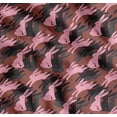 thumbnail image 1 of Soimoi Brown Cotton Poplin Fabric Bunny Rabbit Animal Printed Fabric 1 Yard 56 Inch Wide, 1 of 7