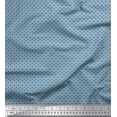 thumbnail image 1 of Soimoi Brown Cotton Poplin Fabric Diamond Geometric Print Fabric by the Yard 42 Inch Wide, 1 of 3