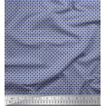 thumbnail image 1 of Soimoi Brown Cotton Voile Fabric Window Pane Check Print Sewing Fabric Yard 42 Inch Wide, 1 of 3