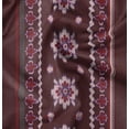 thumbnail image 1 of Soimoi Brown Fabric - By the Yard - 56 Inch Wide - Floral & Leaves Panel Material - Nature's Tapestry with Florals and Leaves in a Decorative Panel Printed Fabric, 1 of 6