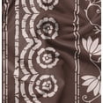 thumbnail image 1 of Soimoi Brown Fabric - By the Yard - 56 Inch Wide - Floral & Leaves Panel Material - Nature's Tapestry with Florals and Leaves in a Decorative Panel Printed Fabric, 1 of 6