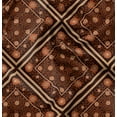 thumbnail image 1 of Soimoi Brown Fabric - By the Yard - 56 Inch Wide - Geometric Floral Textile - Contemporary and Stylish Designs for Fashion and Crafts Printed Fabric, 1 of 6