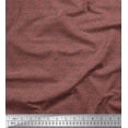 thumbnail image 1 of Soimoi Brown Rayon Crepe Fabric Brush Stroke & Dots Abstract Print Fabric by the Yard 46 Inch Wide, 1 of 3