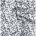 thumbnail image 1 of Soimoi Brush Stroke Print,Cotton Cambric, Quilting Fabric Sold by The Yard 42 Inch Wide, Medium Weight Cotton Fabric, SewingSupplies,Blue, 1 of 6