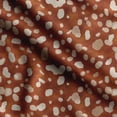 thumbnail image 1 of Soimoi Camouflage Printed, Cotton Satin Spandex, Sewing Fabric by The Yard 54 Inch Wide, Decorative Fabric for Dresses and Home Accents, Rust Brown, 1 of 5