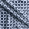 thumbnail image 1 of Soimoi Checker Board Printed, Polyester Fleece, Fabric by The Yard Sewing DIY Stretch Fabric 56 Inches Wide, WarmFabric for Hats, Coats, Gloves, Blankets, Blue, 1 of 5