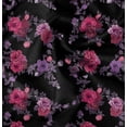 thumbnail image 1 of Soimoi Cotton Cambric Black Fabric By the Yard - 42 Inch Wide - Florals, Leaves Print Fabric - Elegant & Beautiful Patterns for Fashion and Home Decor Printed Fabric, 1 of 6