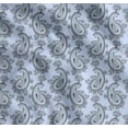 thumbnail image 1 of Soimoi Cotton Cambric Fabric Artistic Paisley Printed Craft Fabric by The Yard 56 Inch Wide, 1 of 7