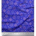 thumbnail image 1 of Soimoi Cotton Cambric Fabric Aztec Southwestern Decor Fabric Printed Yard 42 Inch Wide, 1 of 1