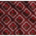 thumbnail image 1 of Soimoi Cotton Cambric Fabric Check,Leaves & Rose Floral Print Fabric by Yard 56 Inch Wide, 1 of 7