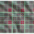 thumbnail image 1 of Soimoi Cotton Cambric Fabric Check & Moroccan Patchwork Fabric Prints by Yard 42 Inch Wide, 1 of 7