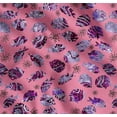 thumbnail image 1 of Soimoi Cotton Cambric Fabric Coral & Textured Fish Ocean Print Fabric by The Yard 42 Inch Wide, 1 of 7