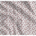 thumbnail image 1 of Soimoi Cotton Cambric Fabric Dot,Floral & Strawberry Fruits Printed Fabric 1 Yard 56 Inch Wide, 1 of 7
