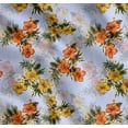 thumbnail image 1 of Soimoi Cotton Cambric Fabric Floral & Leaves Tropical Print Fabric by Yard 56 Inch Wide, 1 of 7