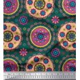 thumbnail image 1 of Soimoi Cotton Cambric Fabric Floral Mandala Fabric Prints By Yard 42 Inch Wide, 1 of 1