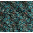 thumbnail image 1 of Soimoi Cotton Cambric Fabric Floral & Paisley Print Fabric by The Yard 56 Inch Wide, 1 of 7