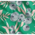 thumbnail image 1 of Soimoi Cotton Cambric Fabric Flower & Leaves Watercolor Printed Fabric 1 Yard 42 Inch Wide, 1 of 7