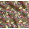 thumbnail image 1 of Soimoi Cotton Cambric Fabric Fruits,Swim Ring & Goggles Summer Designs Print Fabric by Yard 56 Inch Wide, 1 of 7