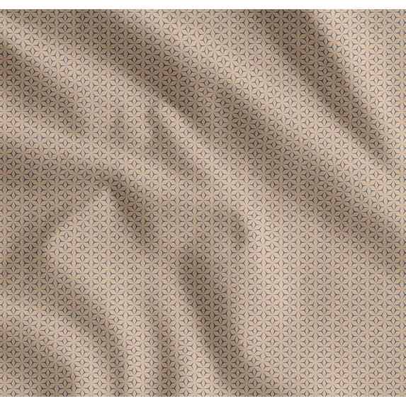 Soimoi Cotton Cambric Fabric Geometric Small Print Fabric by The Yard 42 Inch Wide