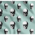 thumbnail image 1 of Soimoi Cotton Cambric Fabric Horror Skull Halloween Decor Fabric Printed Yard 56 Inch Wide, 1 of 7