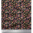 thumbnail image 1 of Soimoi Cotton Cambric Fabric Leaves & Floral Artistic Decor Fabric Printed Yard 42 Inch Wide, 1 of 3