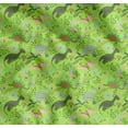 thumbnail image 1 of Soimoi Cotton Cambric Fabric Leaves,Floral & Dinosaur Jungle Print Sewing Fabric Yard 42 Inch Wide, 1 of 7