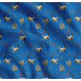 thumbnail image 1 of Soimoi Cotton Cambric Fabric Leaves,Housefly & Lemur Animal Print Fabric by Yard 42 Inch Wide, 1 of 7