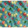thumbnail image 1 of Soimoi Cotton Cambric Fabric Leaves & Mix Vegetable Print Fabric by The Yard 42 Inch Wide, 1 of 7