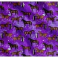 thumbnail image 1 of Soimoi Cotton Cambric Fabric Men & Horse Animal Print Fabric by the Yard 56 Inch Wide, 1 of 7