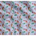 thumbnail image 1 of Soimoi Cotton Cambric Fabric Mermaid & Starfish Ocean Print Sewing Fabric Yard 42 Inch Wide, 1 of 7