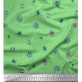 thumbnail image 1 of Soimoi Cotton Cambric Fabric Moth & Light Bug Insects Print Sewing Fabric Yard 56 Inch Wide, 1 of 3