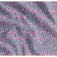 thumbnail image 1 of Soimoi Cotton Cambric Fabric Orchid Floral Printed Craft Fabric by The Yard 42 Inch Wide, 1 of 7