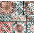 thumbnail image 1 of Soimoi Cotton Cambric Fabric - Patchwork Print - Green - 56" Wide, Soft Lightweight Fabric by 2 Yard for Kurtas, Dresses, Baby Clothes, Linings, Quilting & Embroidery Base, 1 of 6