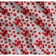 thumbnail image 1 of Soimoi Cotton Cambric Fabric Raspberry,Strawberry & Cherry Fruits Printed Fabric 1 Yard 56 Inch Wide, 1 of 7