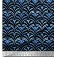 thumbnail image 1 of Soimoi Cotton Cambric Fabric Scales Geometric Decor Fabric Printed Yard 56 Inch Wide, 1 of 3