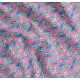 thumbnail image 1 of Soimoi Cotton Cambric Fabric Scorpion Grasses Floral Print Fabric by the Yard 42 Inch Wide, 1 of 7